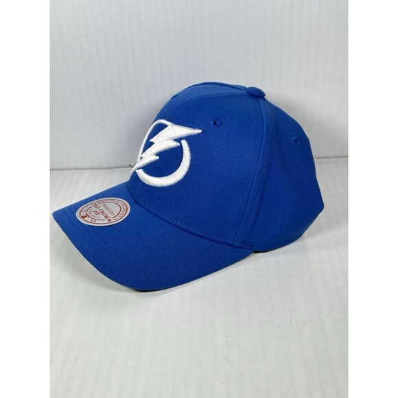 Mitchell & Ness Tampa Bay Lightning Team Ground 2.0 Pro Snapback Hat Cap NWT - Picture 2 of 5